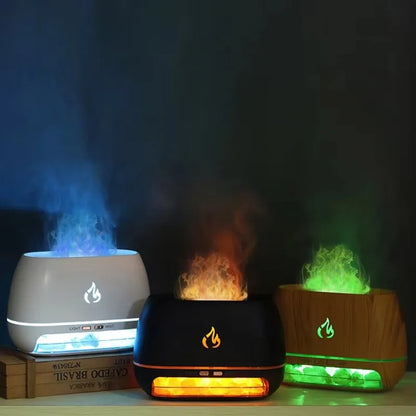 Aroma Diffuser met Zout en Sfeerverlichting Himalaya