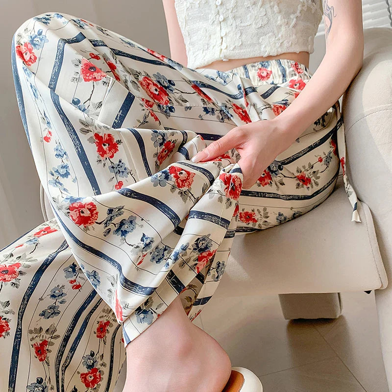 Viva Moda Vrije Stijl Bloemenbroek