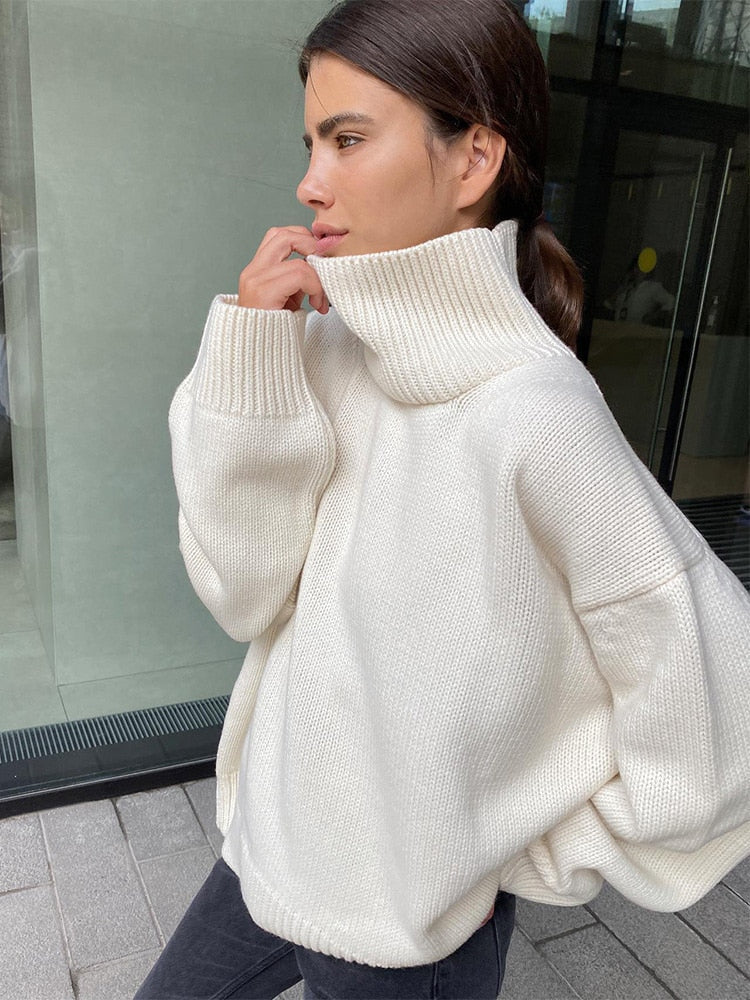 Losse Coltrui voor Vrouw Casual Stijl