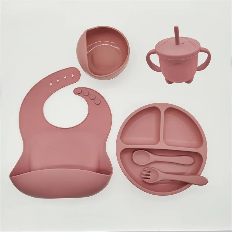 Silicone Baby Eetset Zacht en Veilig