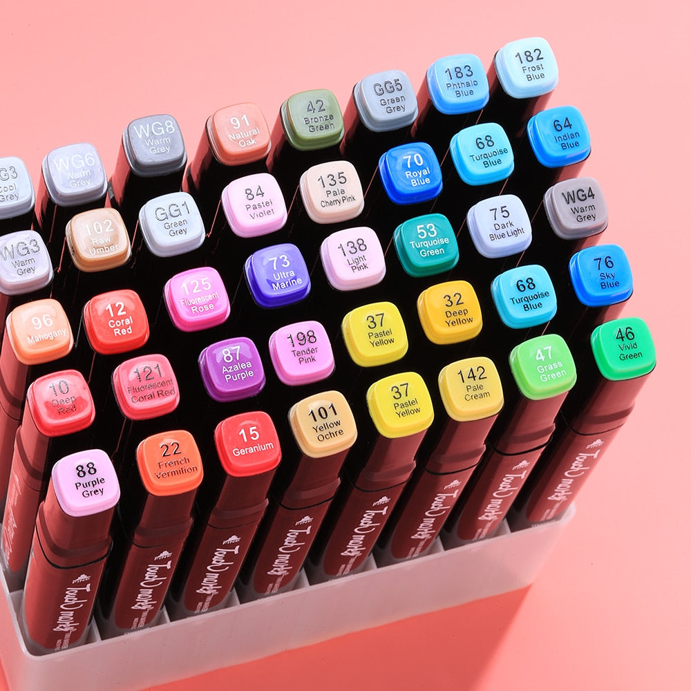 Manga Kleurmarkers Set voor Kunst en Tekenen