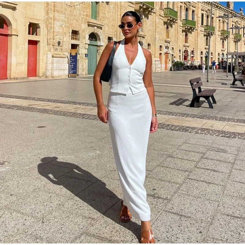 Estella Elegance Lange Rok Set