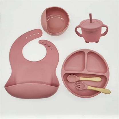 Silicone Baby Eetset Zacht en Veilig