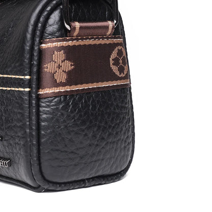 Elegante Leren Schoudertas van Amara
