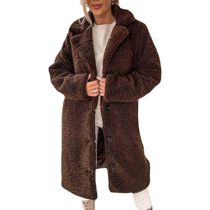 Dames Teddy Jas – Zachte Warme Winterjas