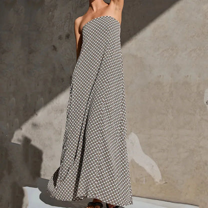 Off-the-shoulder Jurk Allegra Mooi Zomerjurk - Mode Vibes