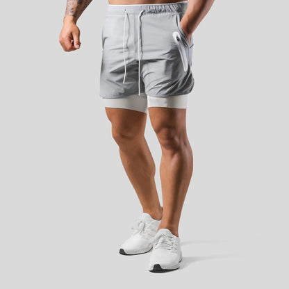 Sportbroek 2-in-1 Trainingsbroek voor Mannen Workout