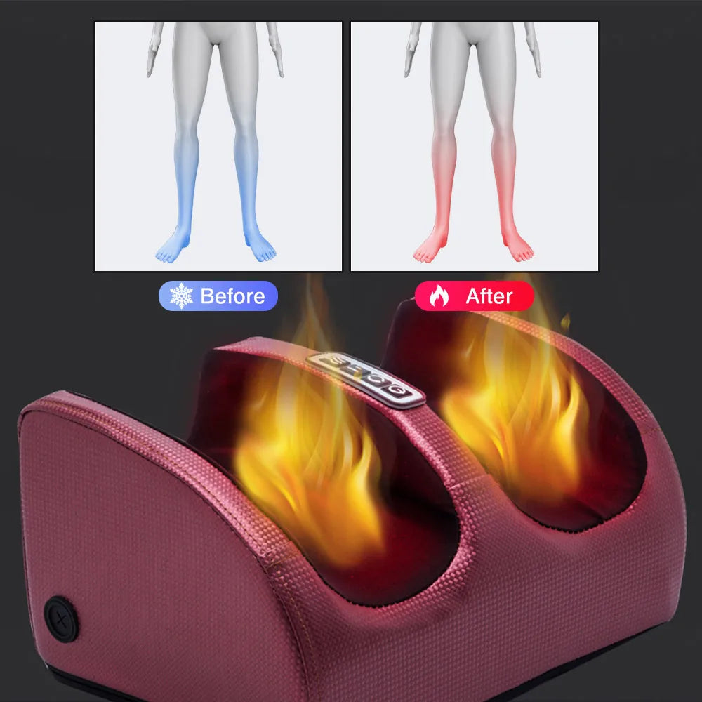 Voetmassageapparaat Shiatsu Warmte Massage Ontspanning