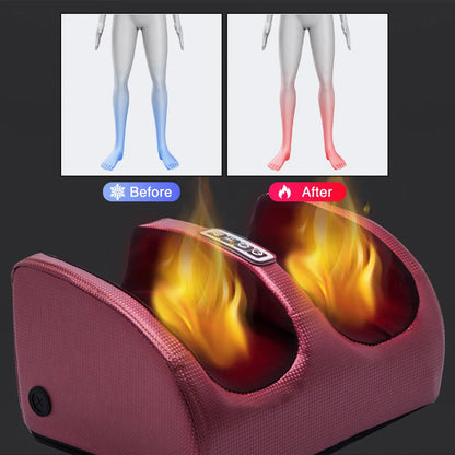 Voetmassageapparaat Shiatsu Warmte Massage Ontspanning