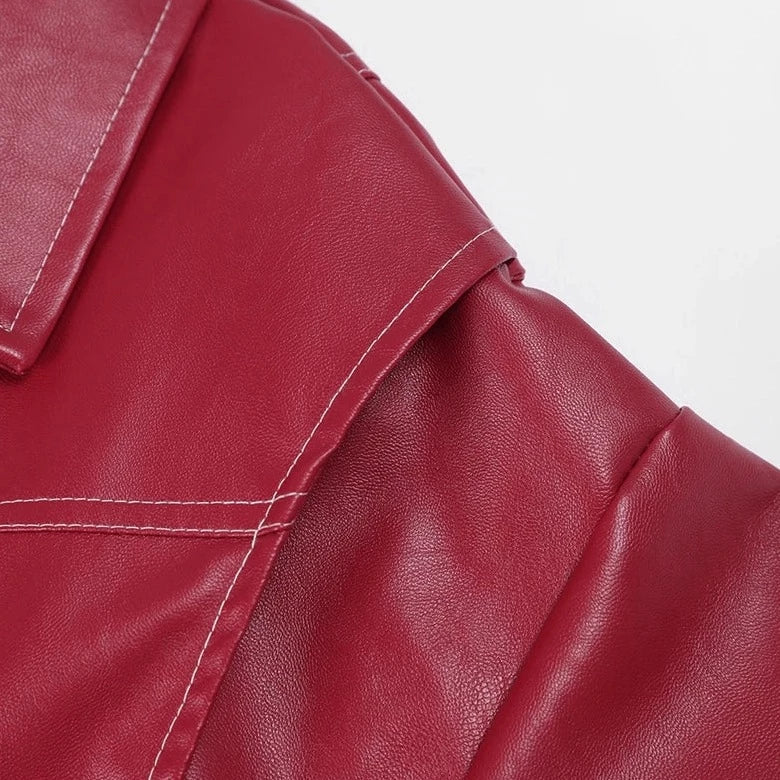 Leren Jasje voor Mannen - Klassiek Design