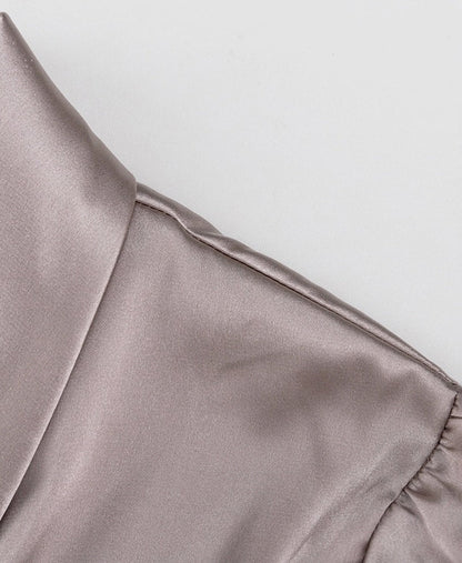 Satin Jurk Elegant en Stijlvol