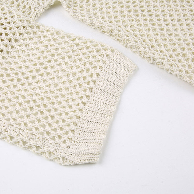 Grunge Trui voor Dames met Crochet Patroon