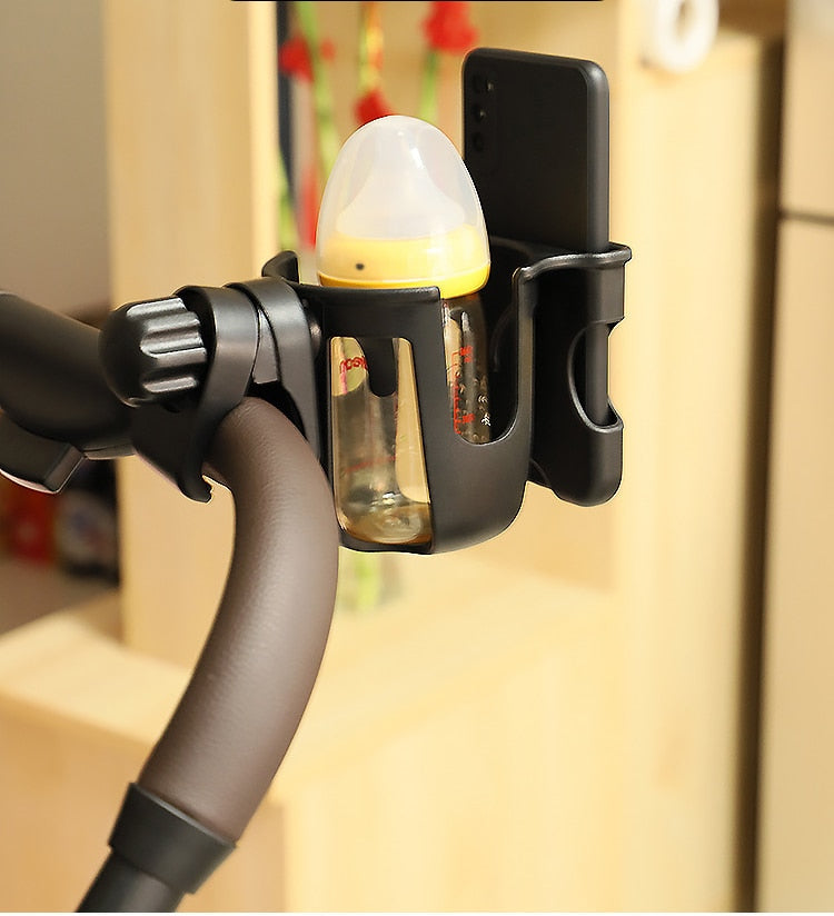 Kinderwagen Accessoires 2-in-1 Fles en Telefoonhouder