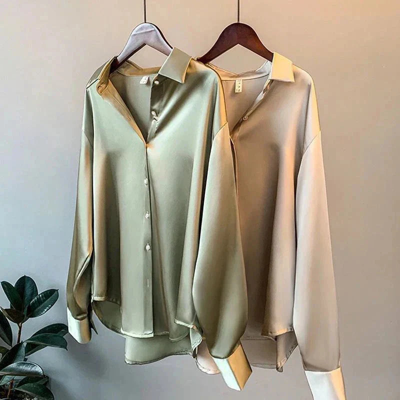 Koreaans Shirt Lange Mouwen casual Knit Stijl