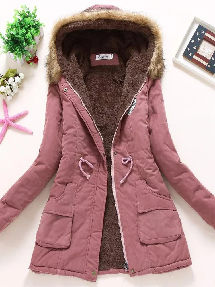 Casual Capuchonjas voor Vrouw Comfortabel