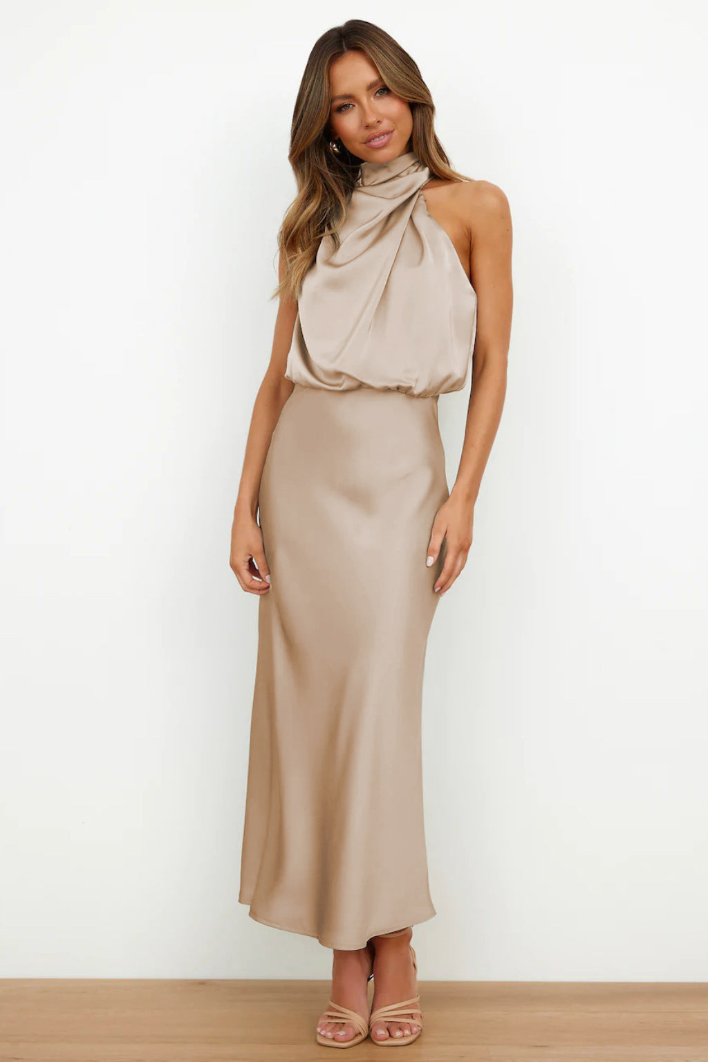 Elegante Maxi Jurk voor Vrouw Zomers Model