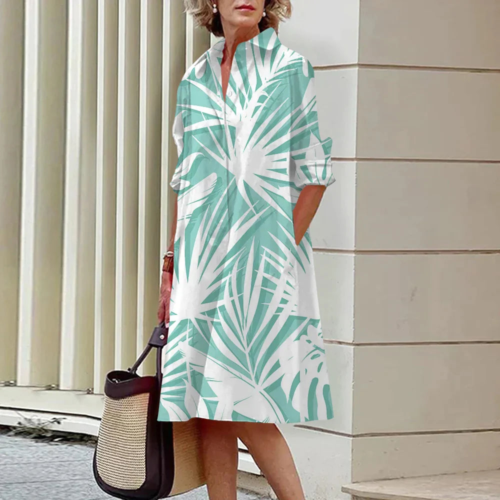 Vrouwelijke Polojurk Casual Zomerkleding voor Dames
