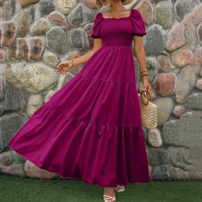 Luzara Lila Maxi Jurk