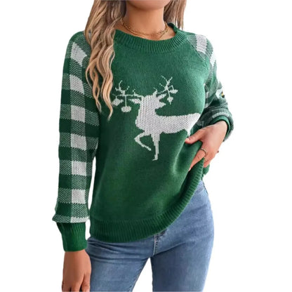 KnittedWarmth Luxe Gebreide Trui voor Dames