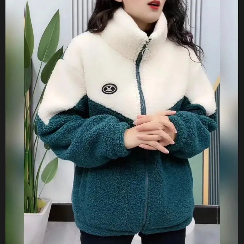 CozyTrend Dikke Lange Mouwen Jas voor Vrouwen