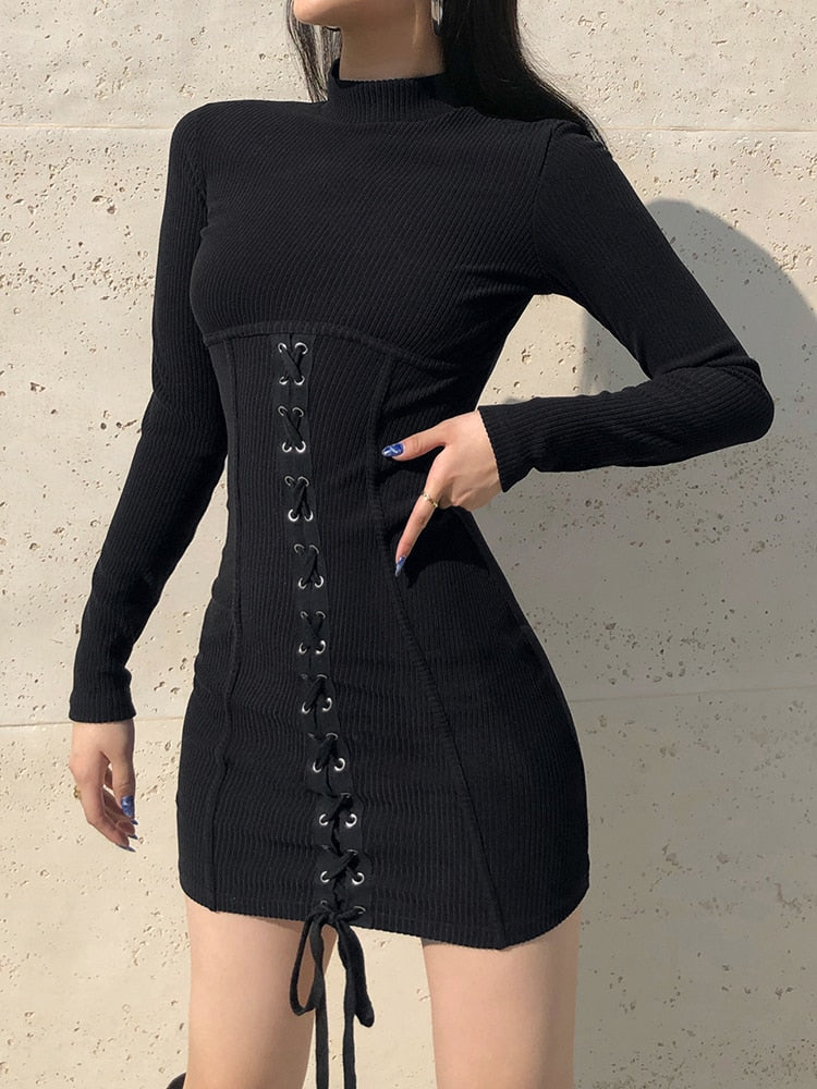 Grunge Jurk Kourtney Sexy Rokjurk voor Vrouw