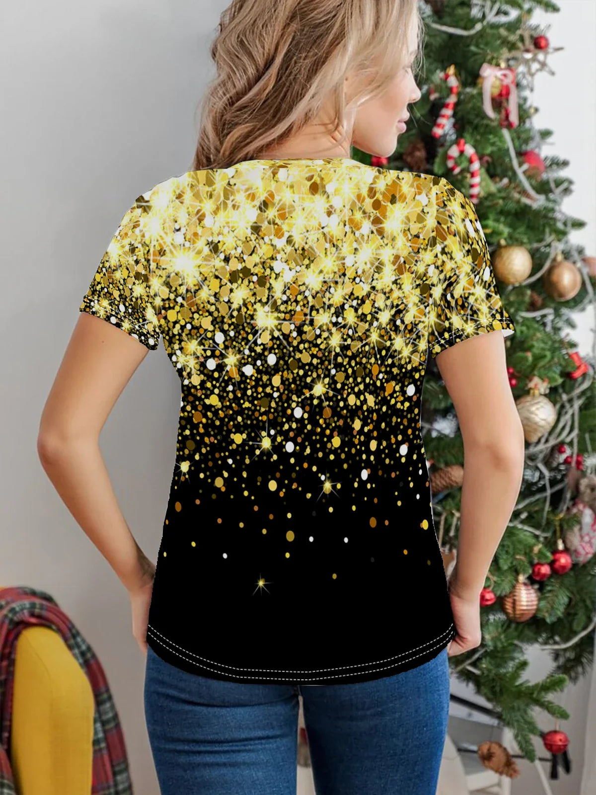 Zenith Vogue Sequin T-Shirt