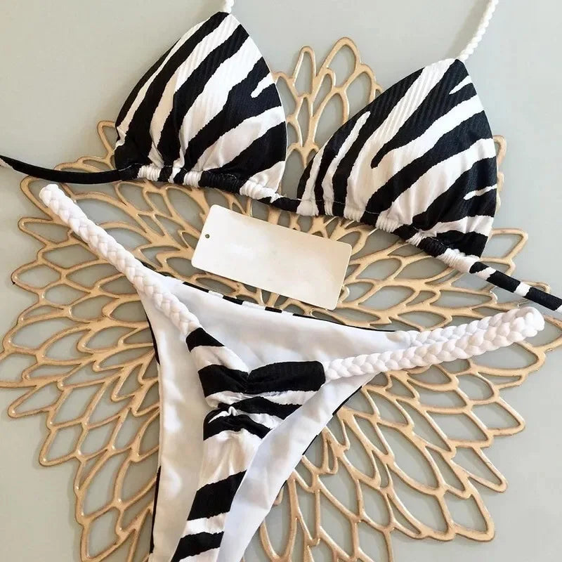 Variant image for Bikini Sexy | Set da Spiaggia a Due Pezzi Elegante e Comodo-23