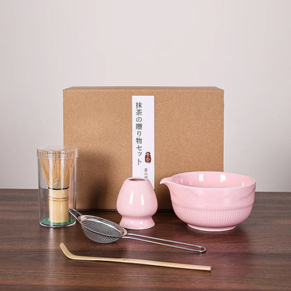 Complete matcha set voor thuisgebruik met accessoires - Mode Vibes
