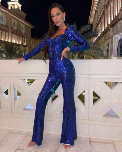 Dames Jumpsuit Elegante Lange Zomerjurk Minimalistisch Design