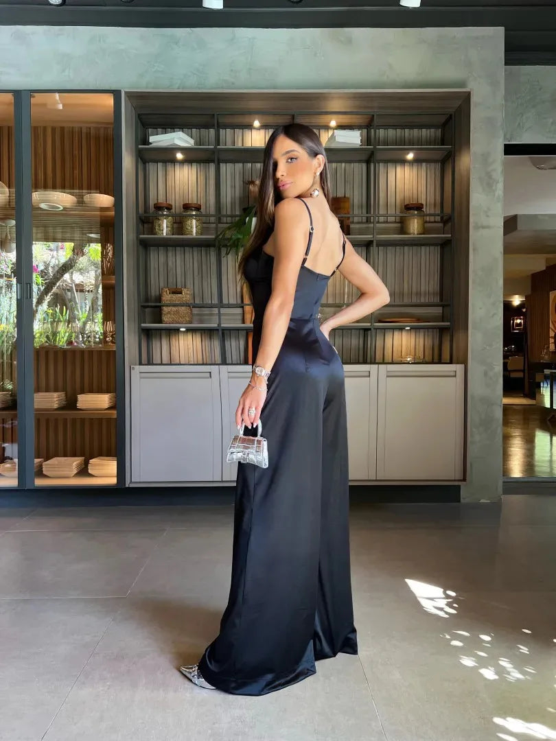 Eendelige Jumpsuit Elegante Jurk voor Vrouw - Mode Vibes