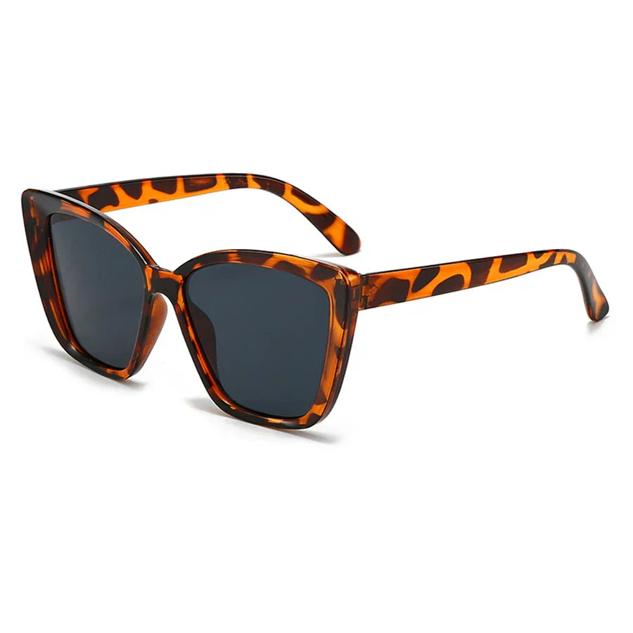 Retro Cat-eye Zonnebril UV400 Bescherming