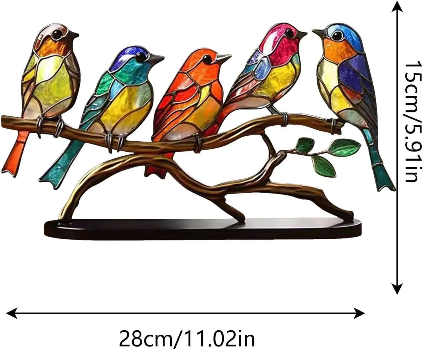 Kleurrijk Vogel Beeldje voor in de Kamer
