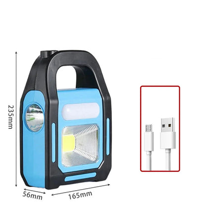 Campinglantaarn Oplaadbaar met Powerbank en Zonnepaneel