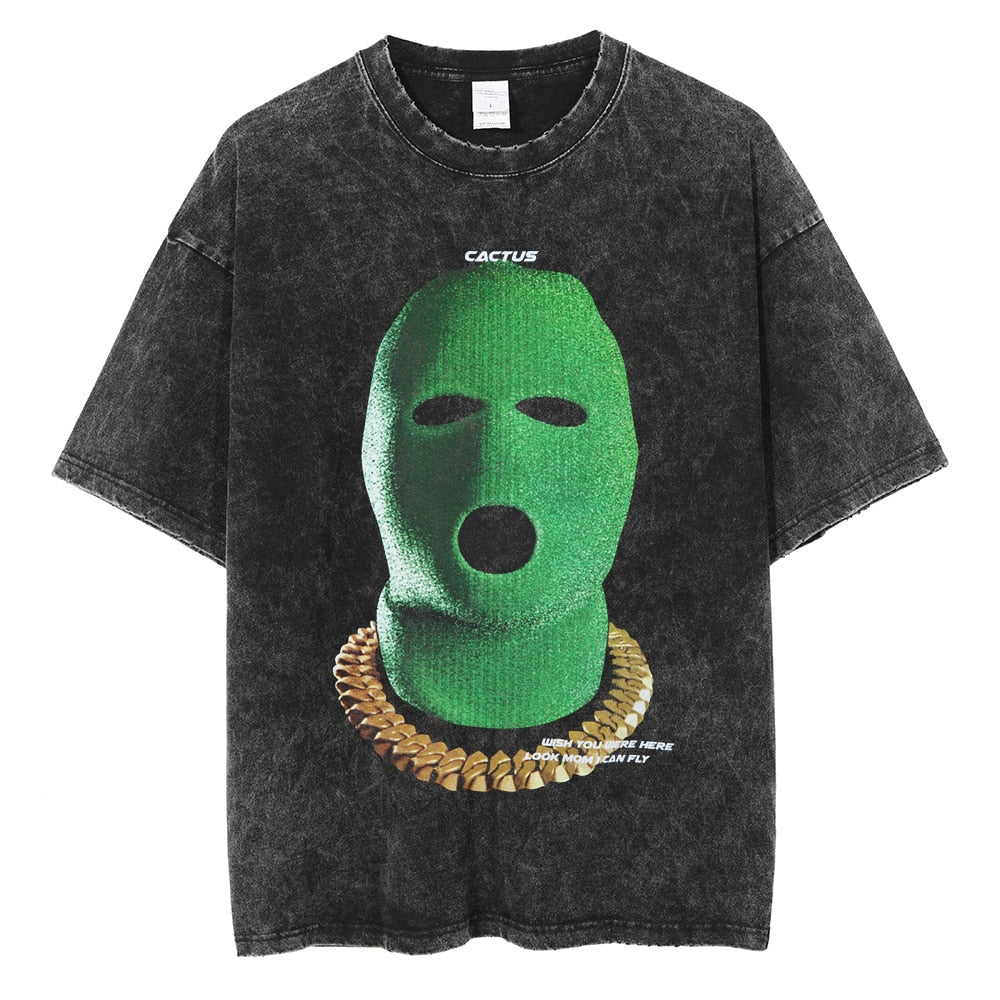 Oversized T-shirt Mannen Groot formaat Trendy - Mode Vibes