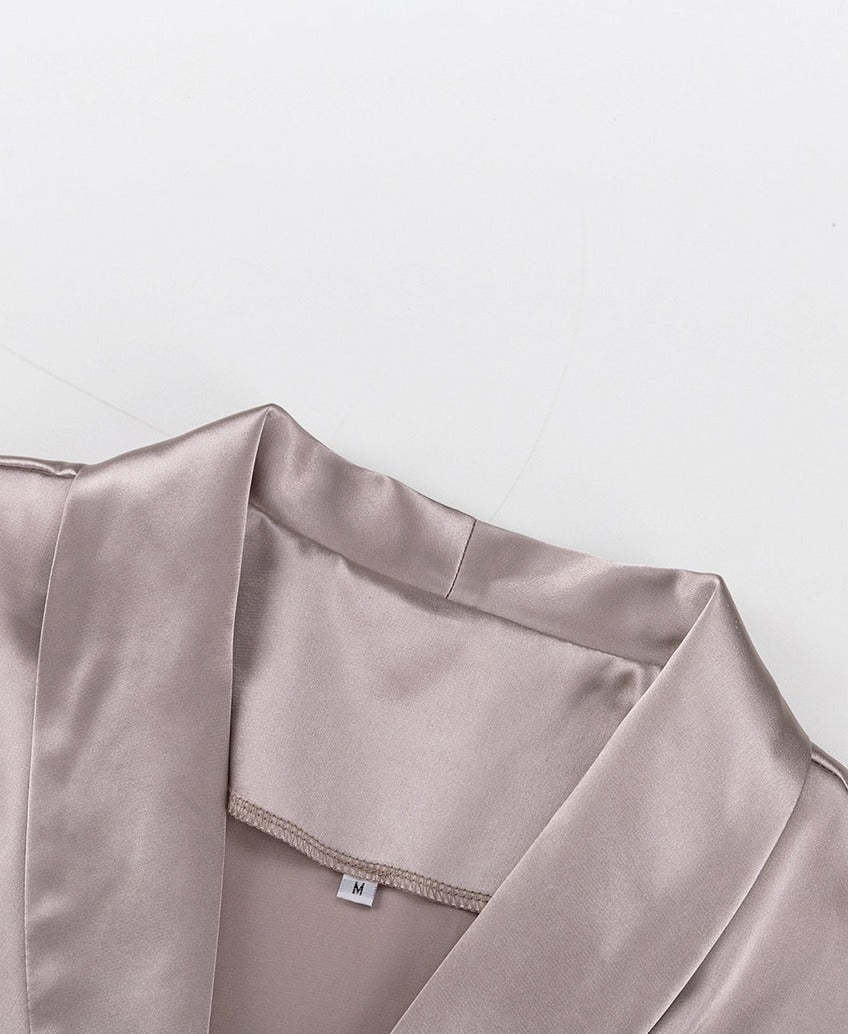 Satin Jurk Elegant en Stijlvol