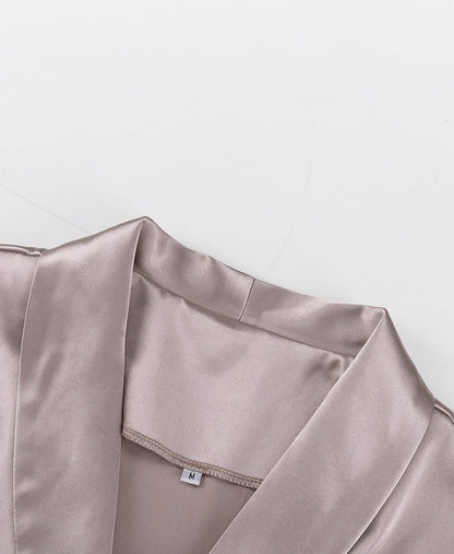 Satin Jurk Elegant en Stijlvol