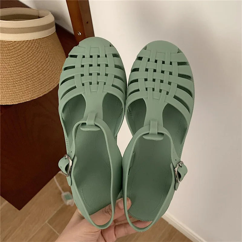 Dames Sandalen Plateau Zomer Korea Stijl