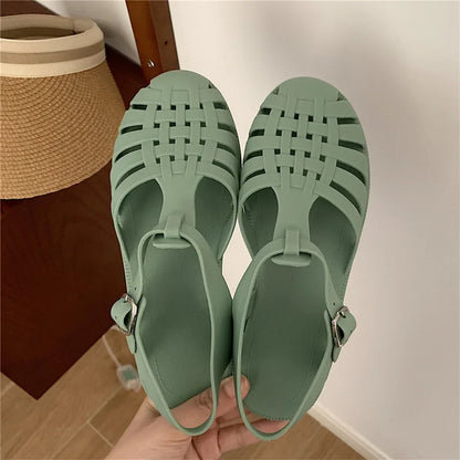 Dames Sandalen Plateau Zomer Korea Stijl