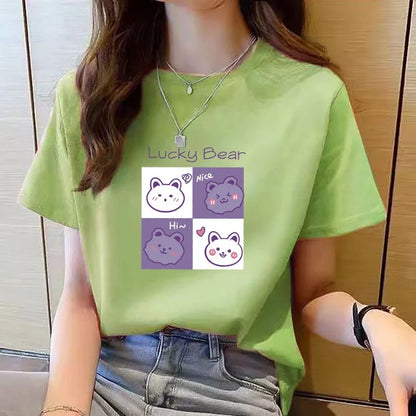 TrendyCharm CartoonPrint T-Shirts