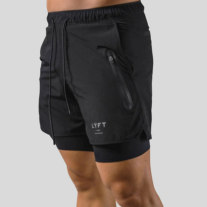 Sportbroek 2-in-1 Trainingsbroek voor Mannen Workout