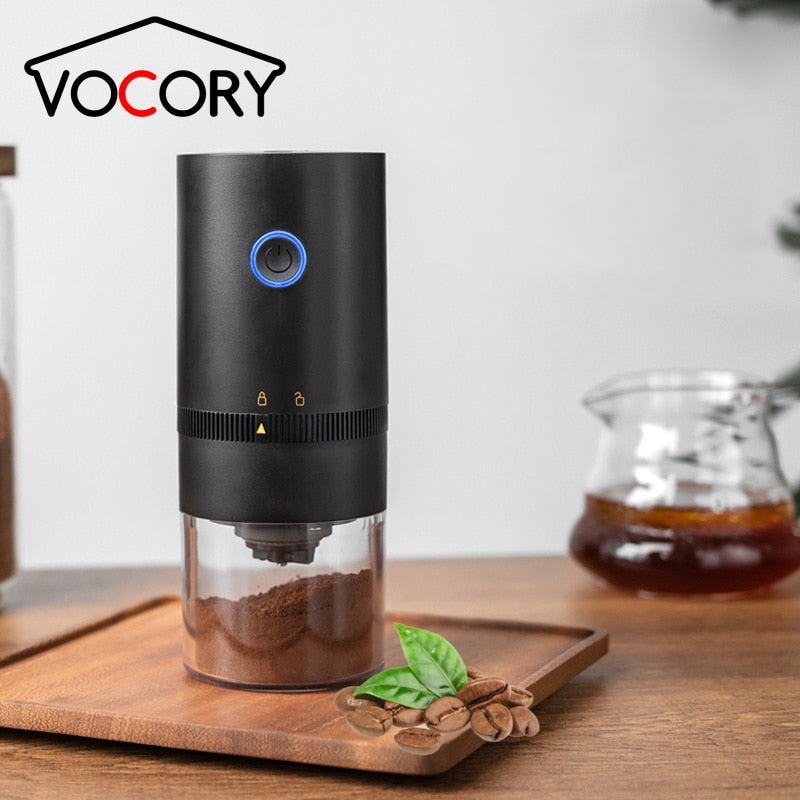Elektrische Koffiemolen Draagbaar Compact - Mode Vibes