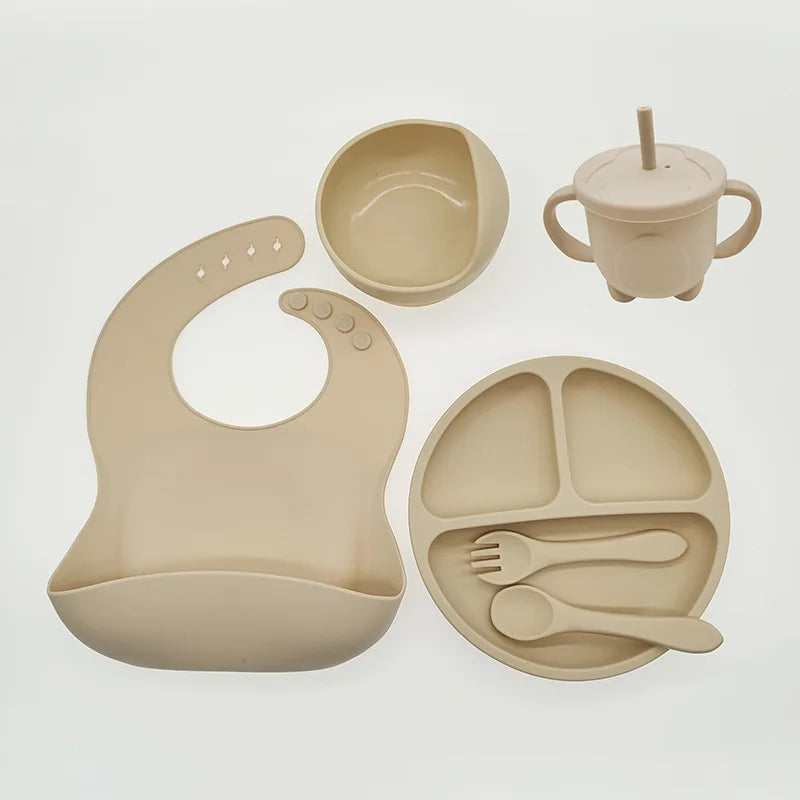 Silicone Baby Eetset Zacht en Veilig
