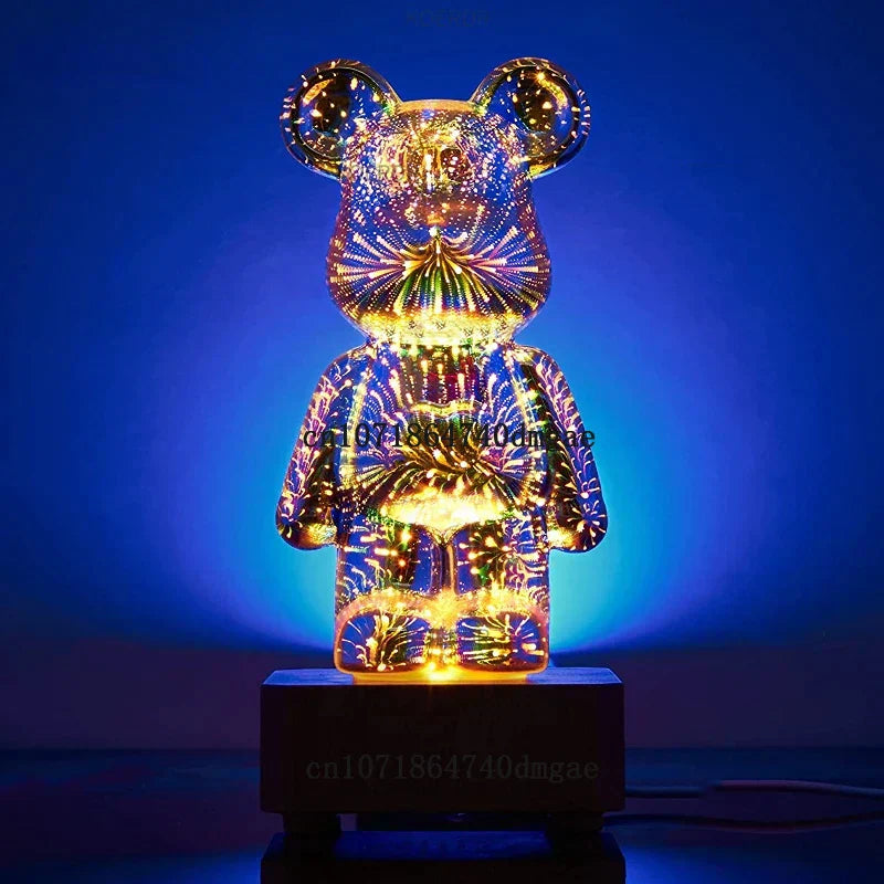 3D Vuurwerk Sfeerlamp Magisch Projectielicht StarBear