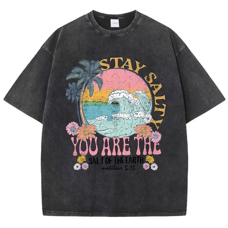ZephyrWear Ocean Casual T-Shirt
