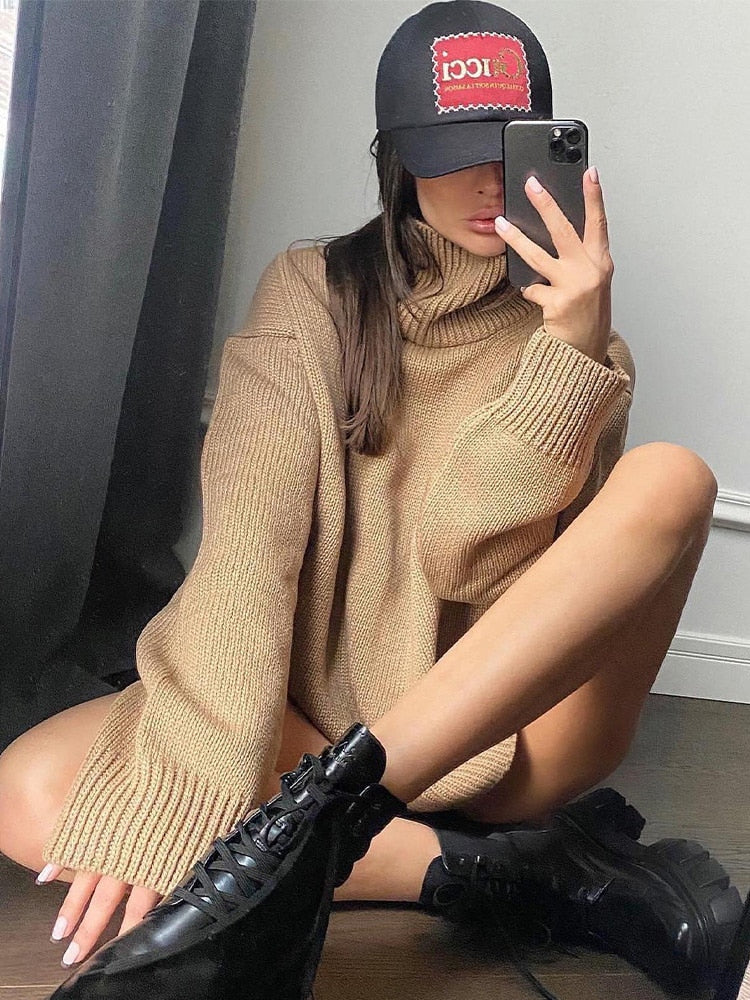 Losse Coltrui voor Vrouw Casual Stijl