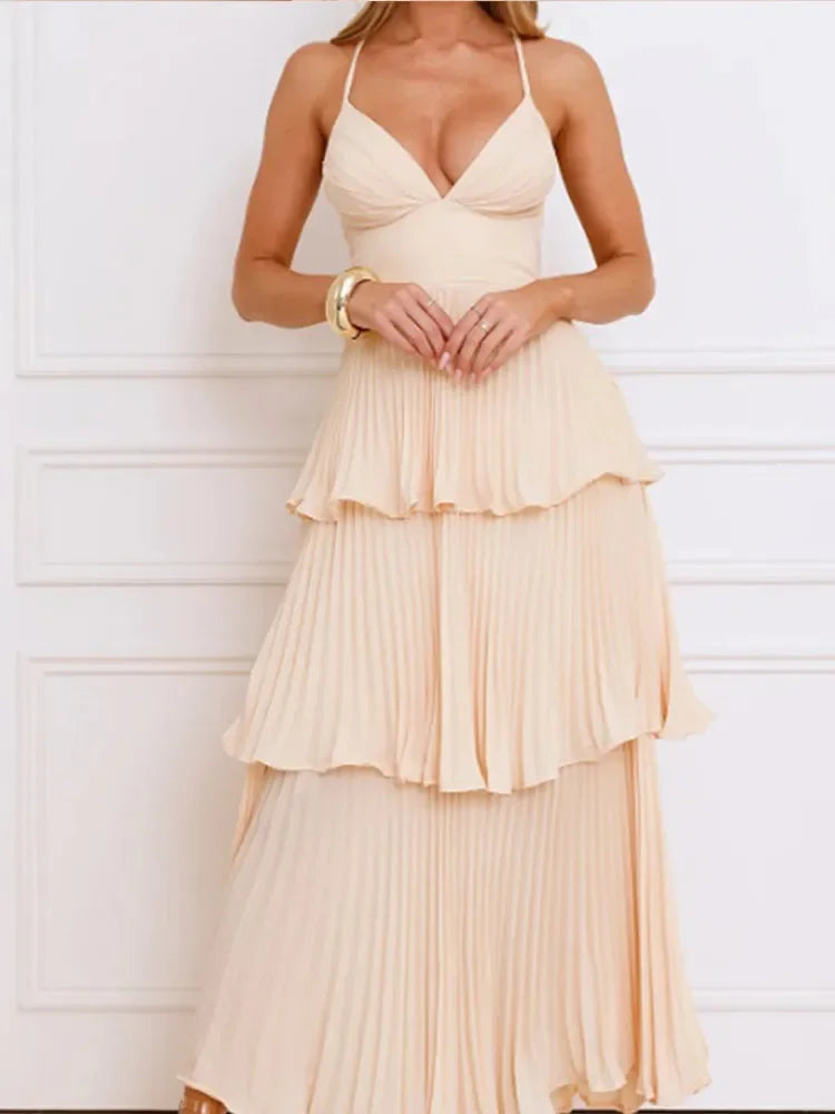 Zomerjurk Maxi Rok Zonder Rug Licht en Luchtig