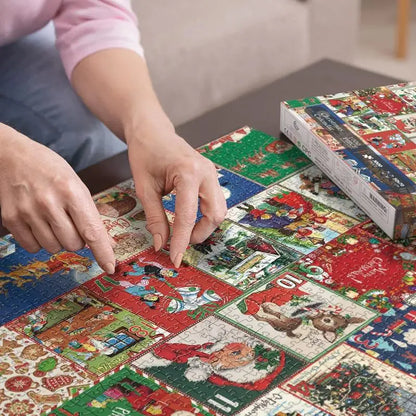Kerstpuzzel Adventskalender 24 Dagen