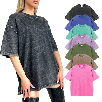 Raya | Vrouwen Oversized Vintage T-shirt