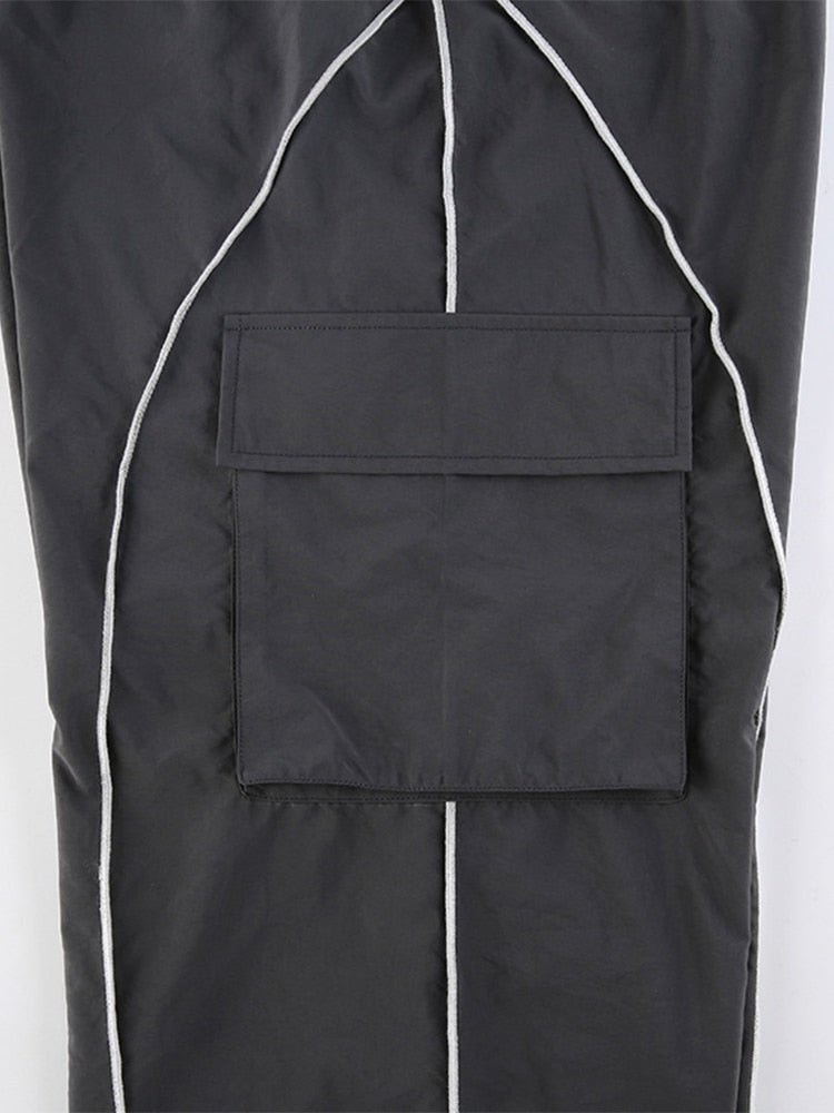Losse Baggy Broek Streetwear Stijl Uniek Design