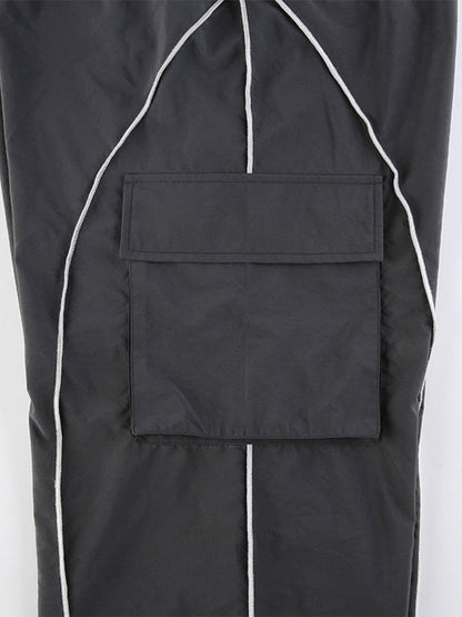 Losse Baggy Broek Streetwear Stijl Uniek Design